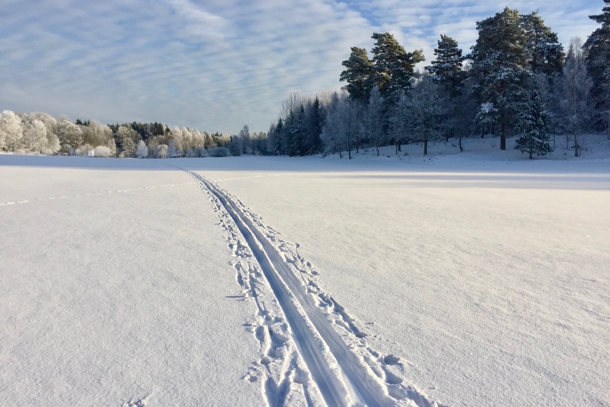Skidor på Norråva, Värmdö