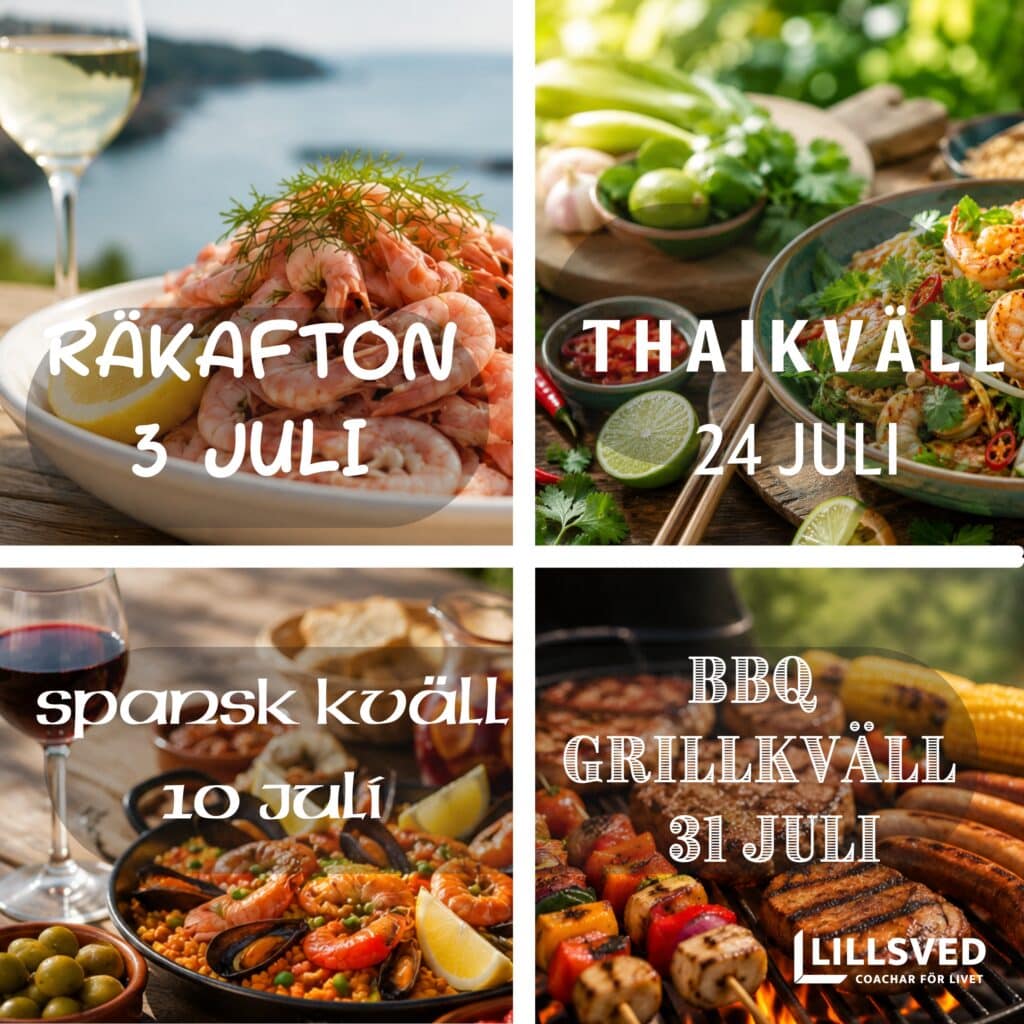 Fredagar i juli med god mat på Lillsved